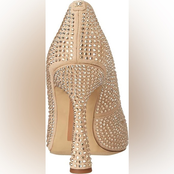 Like new! Sam Edelman Antonia Sesame Glitz Pointed Toe Slip On Fashion Pumps - Picture 3 of 10